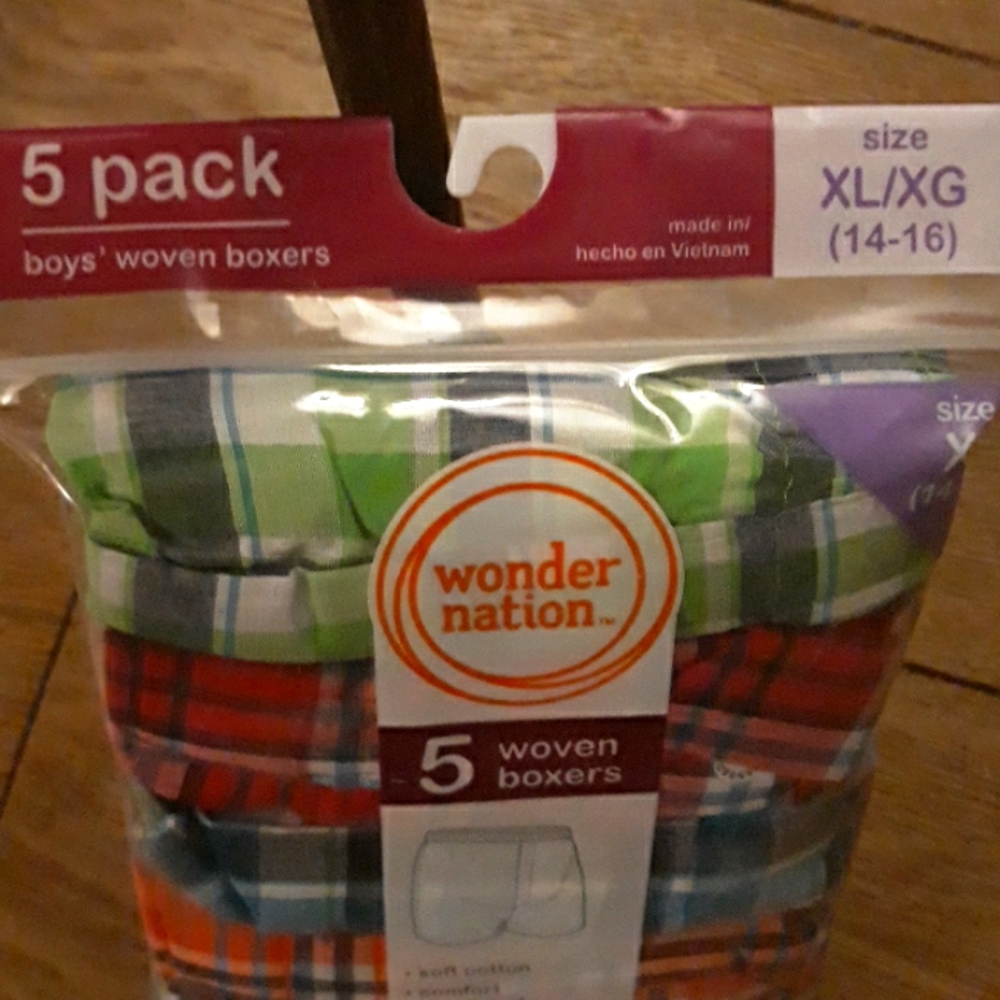 Wonder Nation Boys Boxers